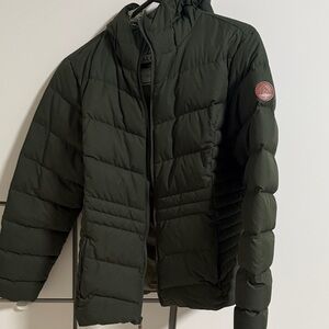 Alpine Design Dark Green Puffer Jacket